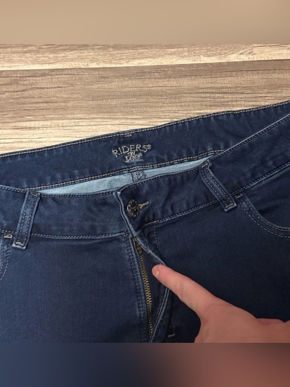 Riders by Lee women’s cropped jeans size 16 - Picture 4 of 4